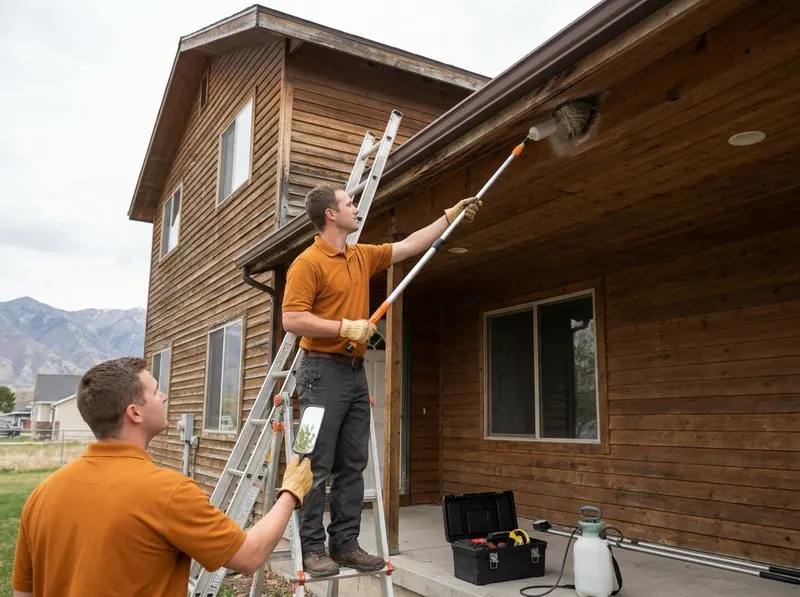 Eave & Soffit Stinging Insect Removal in Mapleton, UT